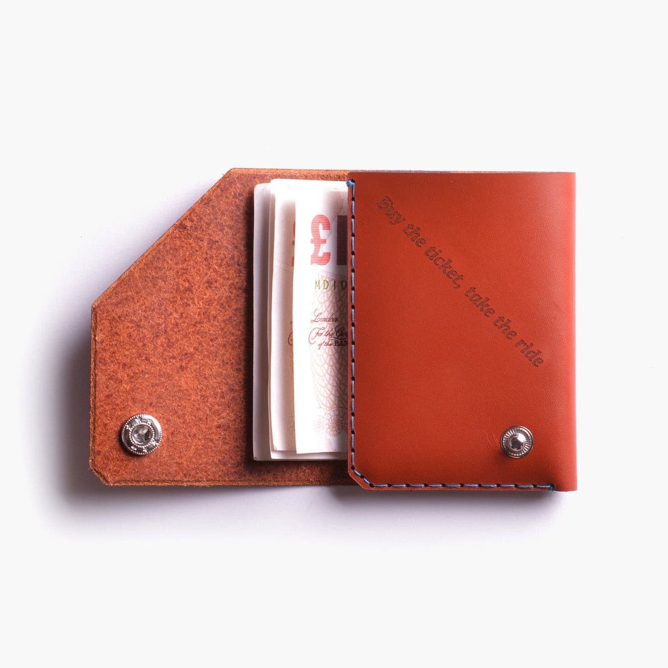 W103COGN Денежный кошелек - Коньяк Wingback  - Вид №8