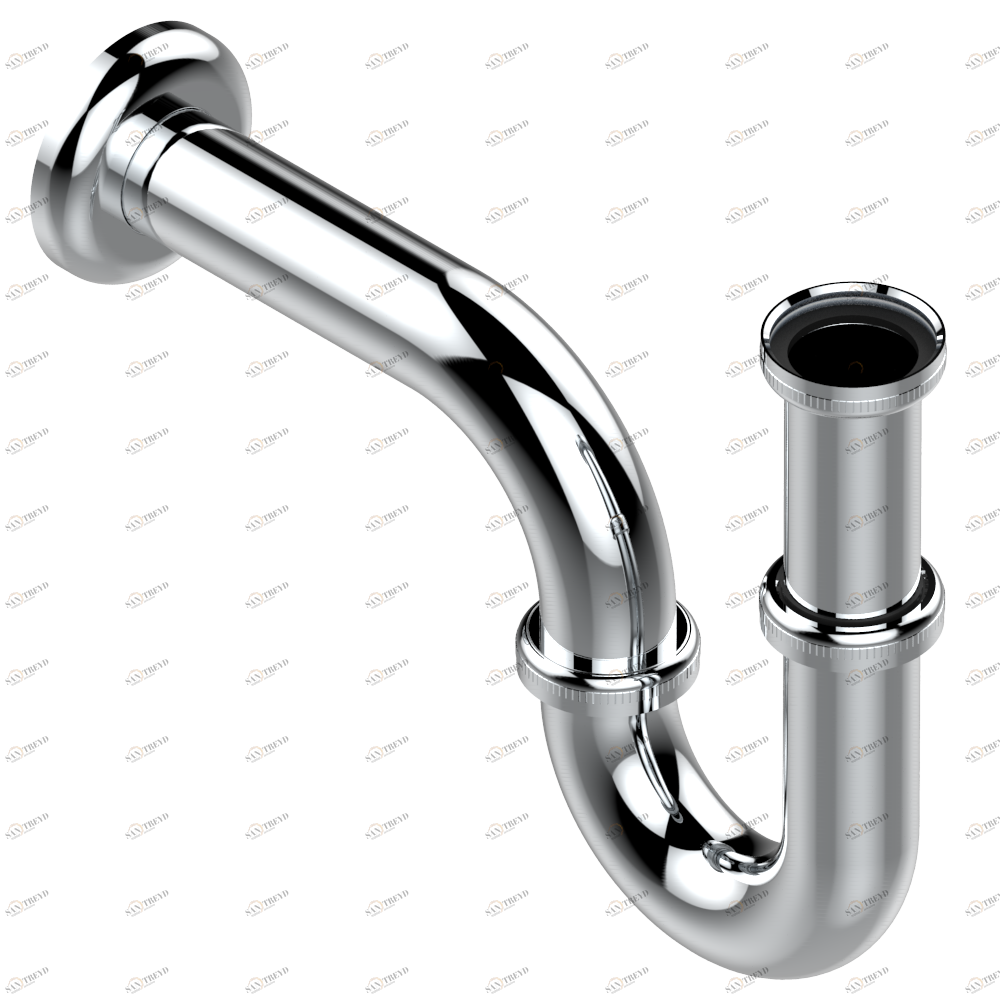 G00-315L Сифон регулируемый "P"-образный - высота : от 140 мм до 195 мм Thg-paris прочие артикулы THG Хром G00-315L CAT.A