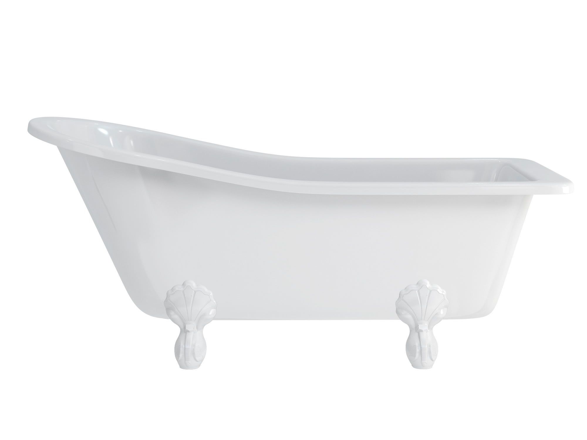 Овальная акриловая ванна на ногах Burlington HAREWOOD ARCH-00064275 - Вид №13