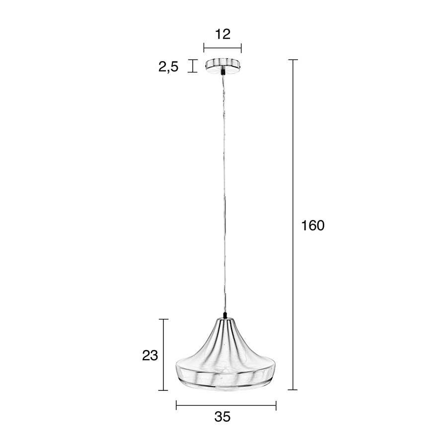 Лампа подвесная Gringo, белая Zuiver 5300113 - Вид №7