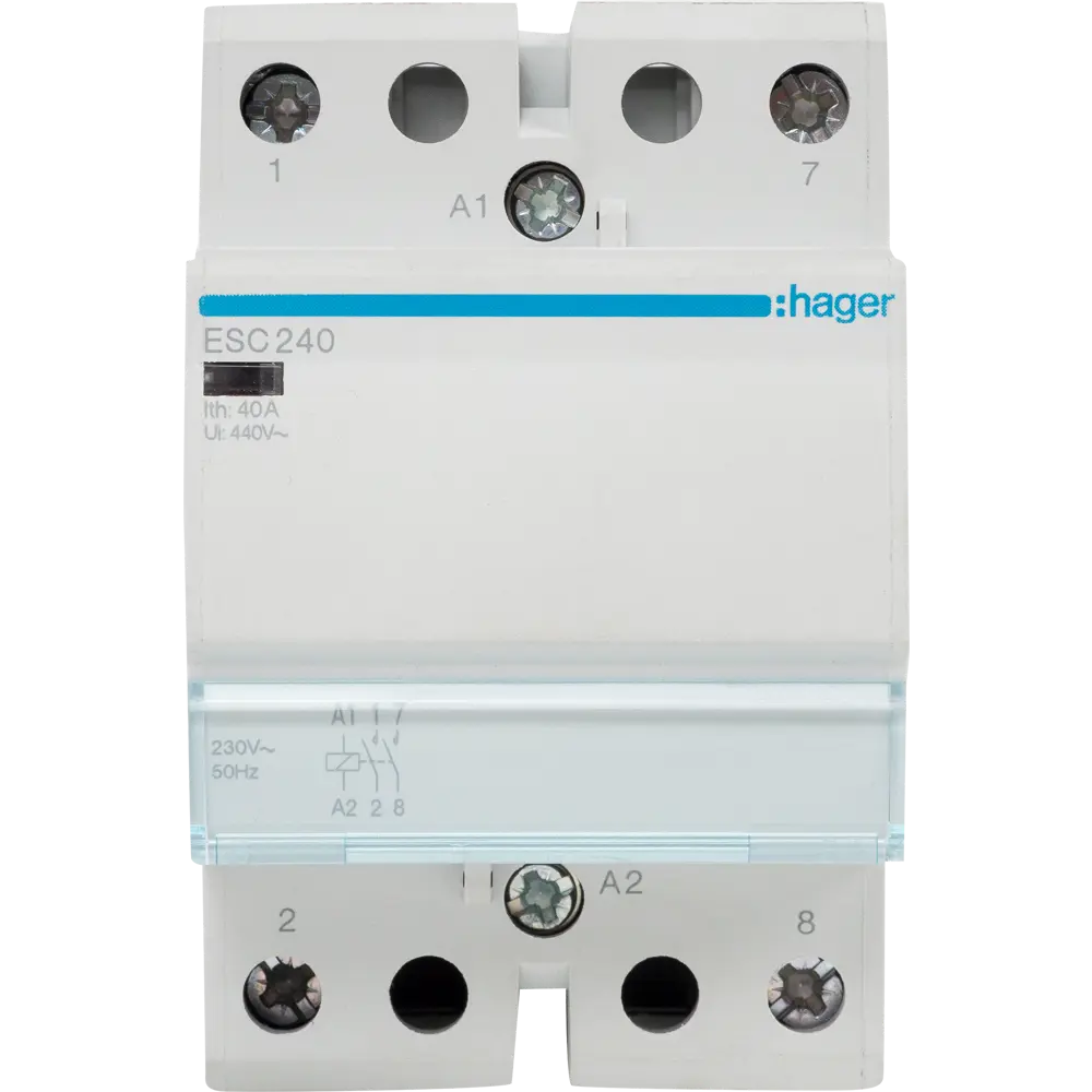 Контактор Hager ESC240 40 A STLM-2070581 - Вид №1