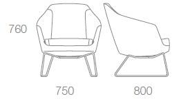 Albaplus Санный стул Folha 2018/077/ita - Вид №4