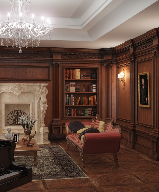 Whitehall5 Tifernoit Книжный шкаф Whitehall буазери Soggiorno  - Вид №3