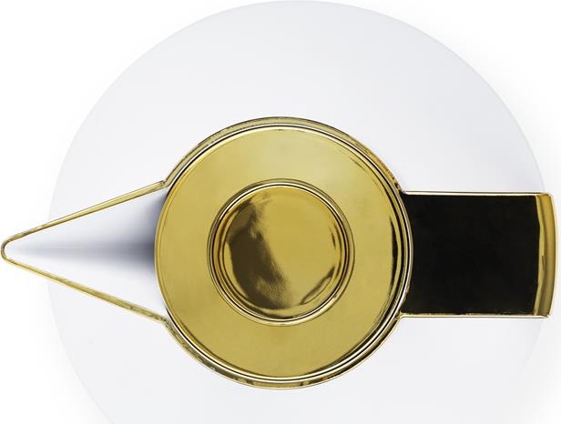 251551 Geo Vacuum Jug белый / золотой Normann Copenhagen  - Вид №1