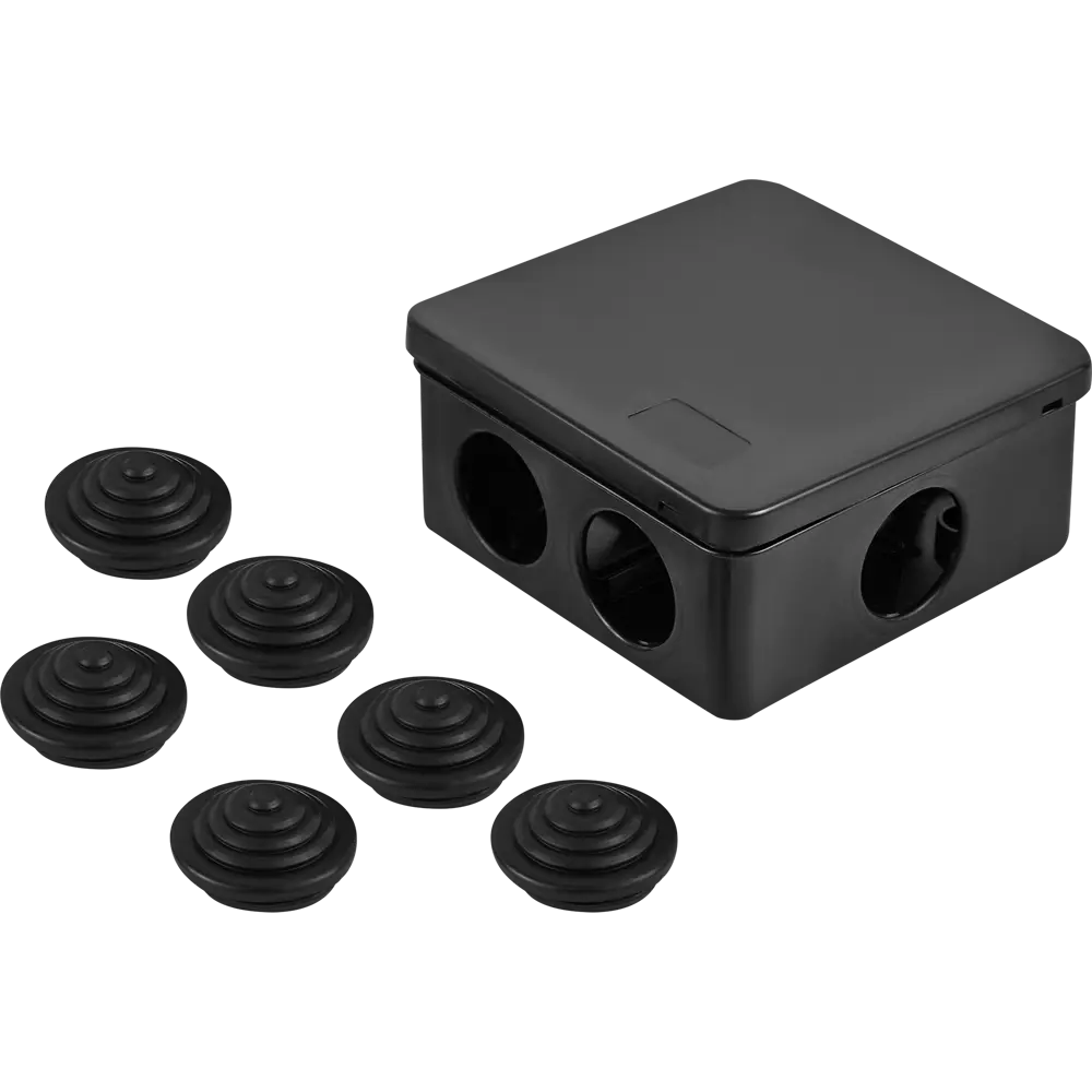 Распределительная коробка Lexman открытого типа 100×100×55 мм 88460775 STLM-1114026 - Вид №1