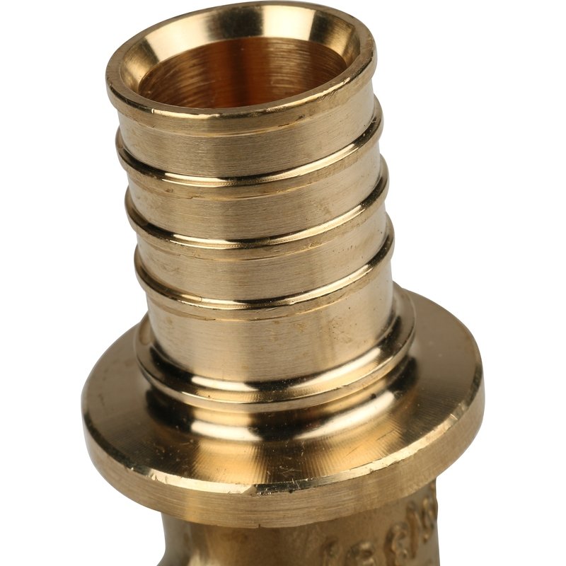 Угольник-переходник ВР 25x1" аксиальный для труб из сшитого полиэтилена STOUT SFA0006002510 - Вид №5