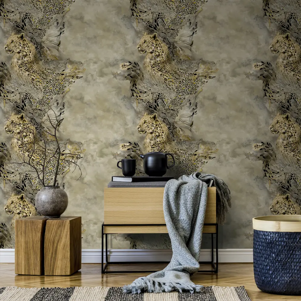 Обои флизелиновые Erismann Naomi желтые 1.06 м ЭР60401-05 STLM-2100057 - Вид №2