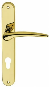 LINEA CALI' Латунная ручка на пластине в классическом стиле Pin-up