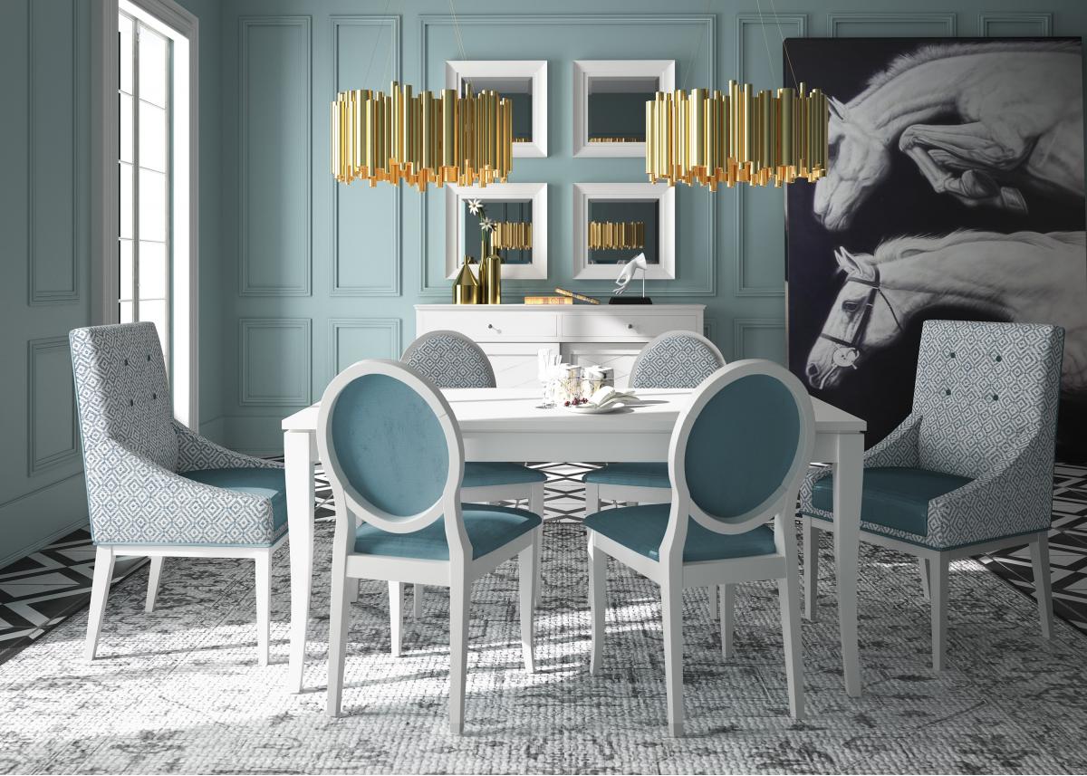 090689 Прямоугольный стол 140 вогнутые ножки Grupo Seys Fontana Santreyd