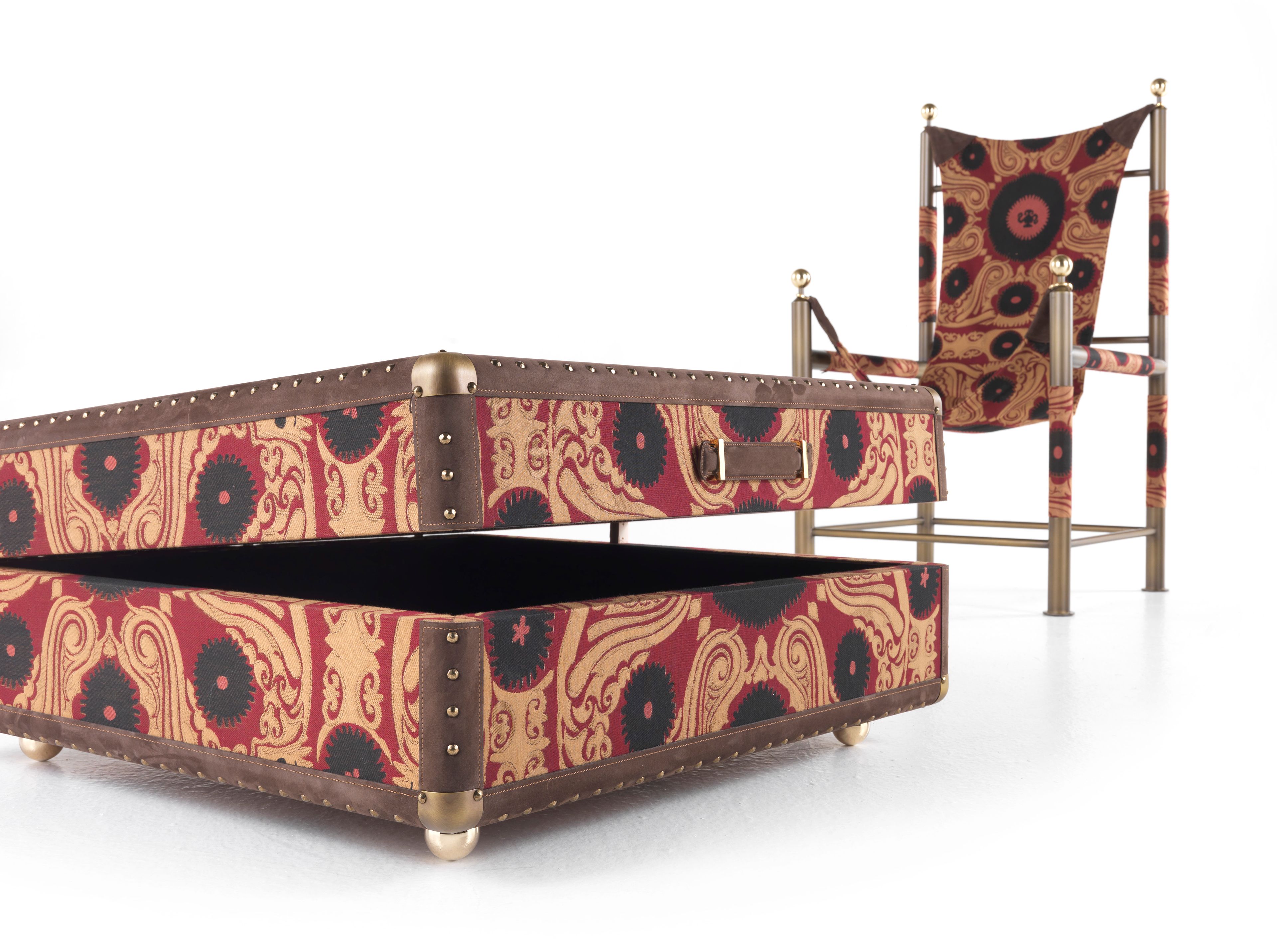 Тканевый дорожный багажник ETRO Home Interiors ARCH-00120560 - Вид №2