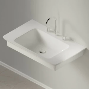 ACER10703RAA Подвесная раковина настенная прямоугольная Agape  белая