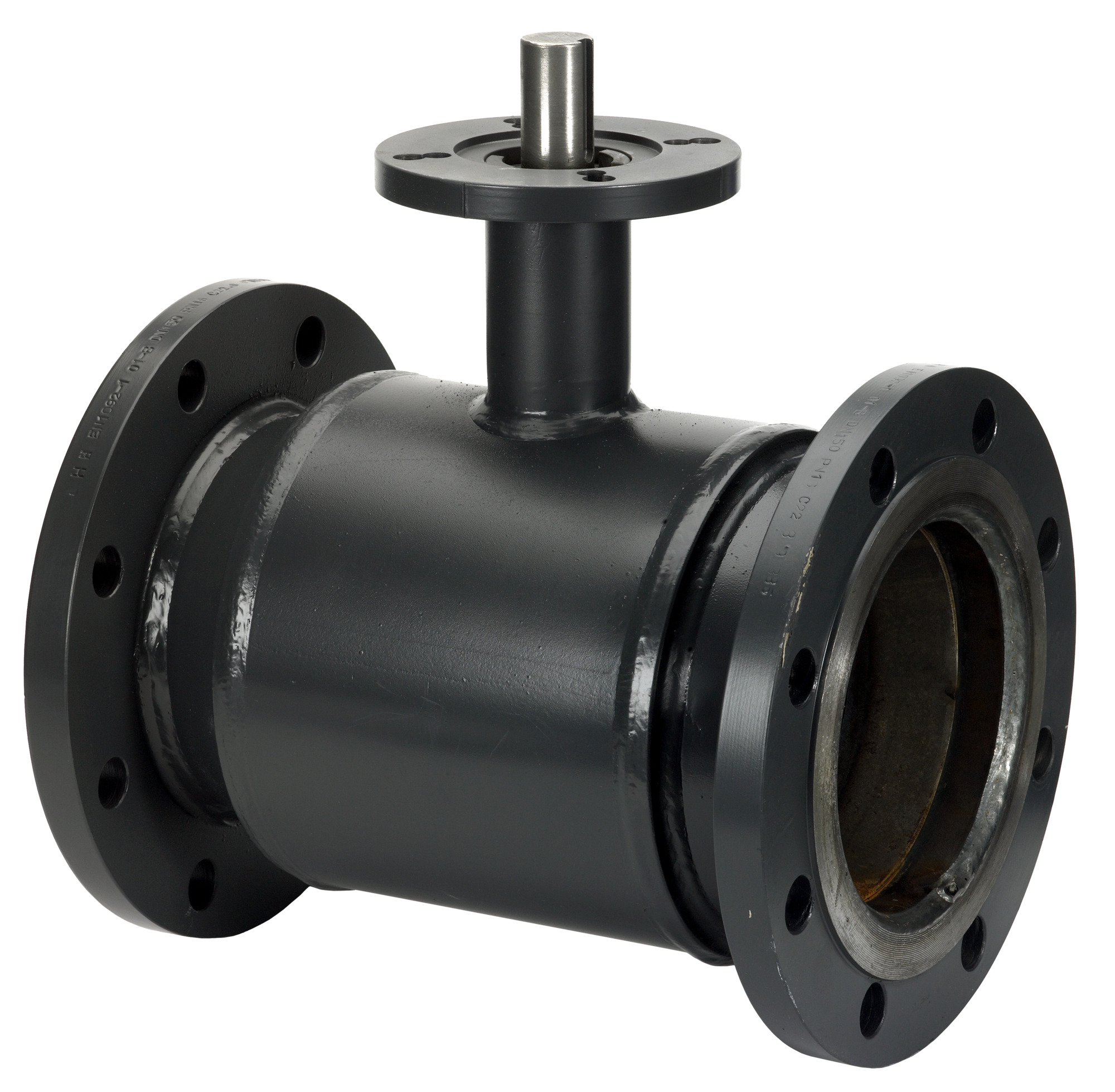 Danfoss JiP цельносварные из углеродистой стали с полным проходом (PN 16/25/40) JIP FF Кран шар полнопр Ду80 Ру25 руч 065N1335  - Вид №28