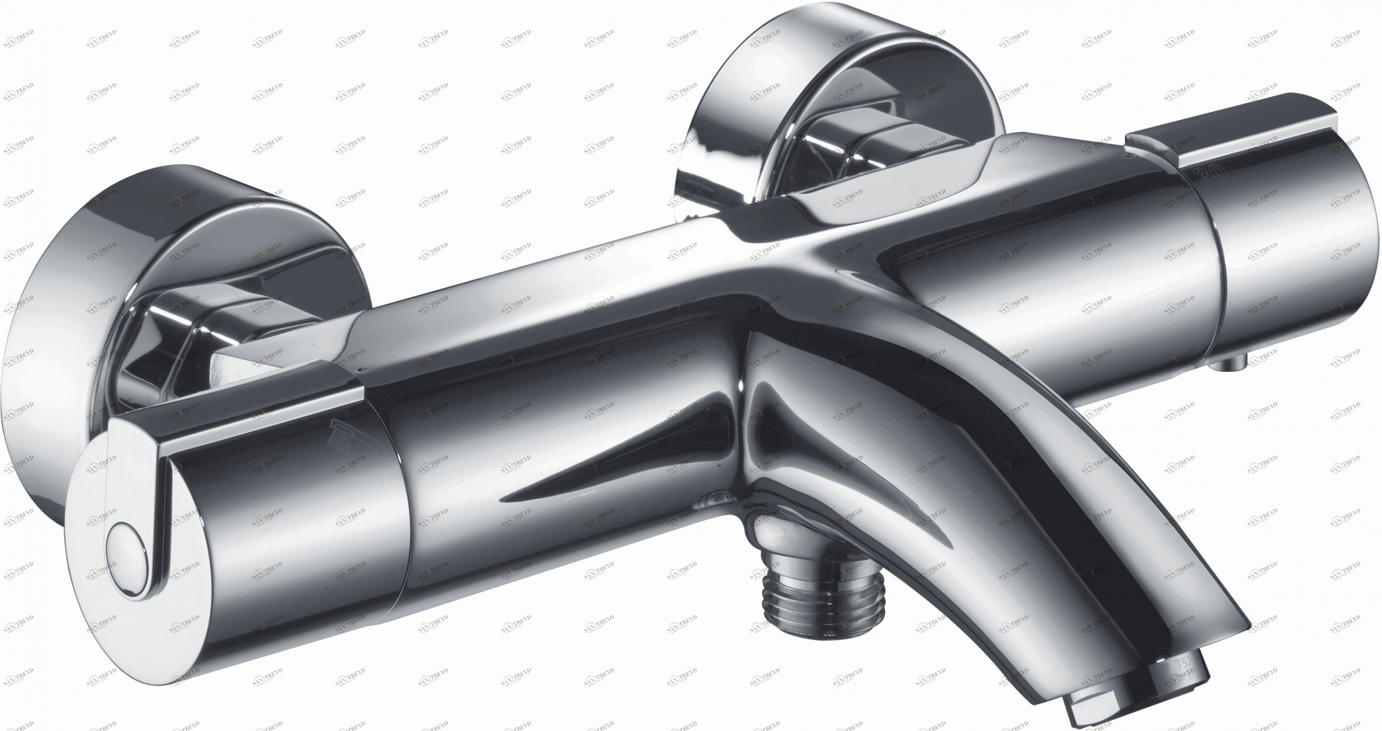 Термостат для ванны с удшем Kaja Style 34450-С 34450С