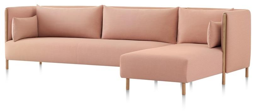 Herman Miller 3-х местный тканевый диван с шезлонгом Colourform sun-id-1403298 - Вид №1