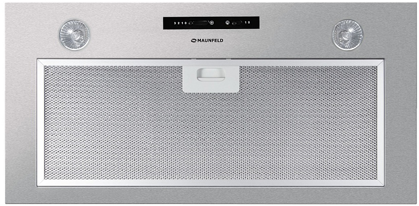 Crosby Light (C) 50CM INOX Вытяжка crosby light (c) 50 нержавейка/ • тип: встраиваемая• цвет: нержавеющая сталь• управление: ползунковое• ширина, мм: 500• полная потребляемая мощность, вт: 190• количество скоростей: 3• максимальная производительность, м3/ Santreyd  - Вид №2