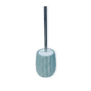 Керамический ёршик для унитаза Primanova Cake в голубом цвете 89380957