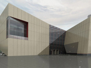 Пол / облицовка керамогранита с эффектом гранита