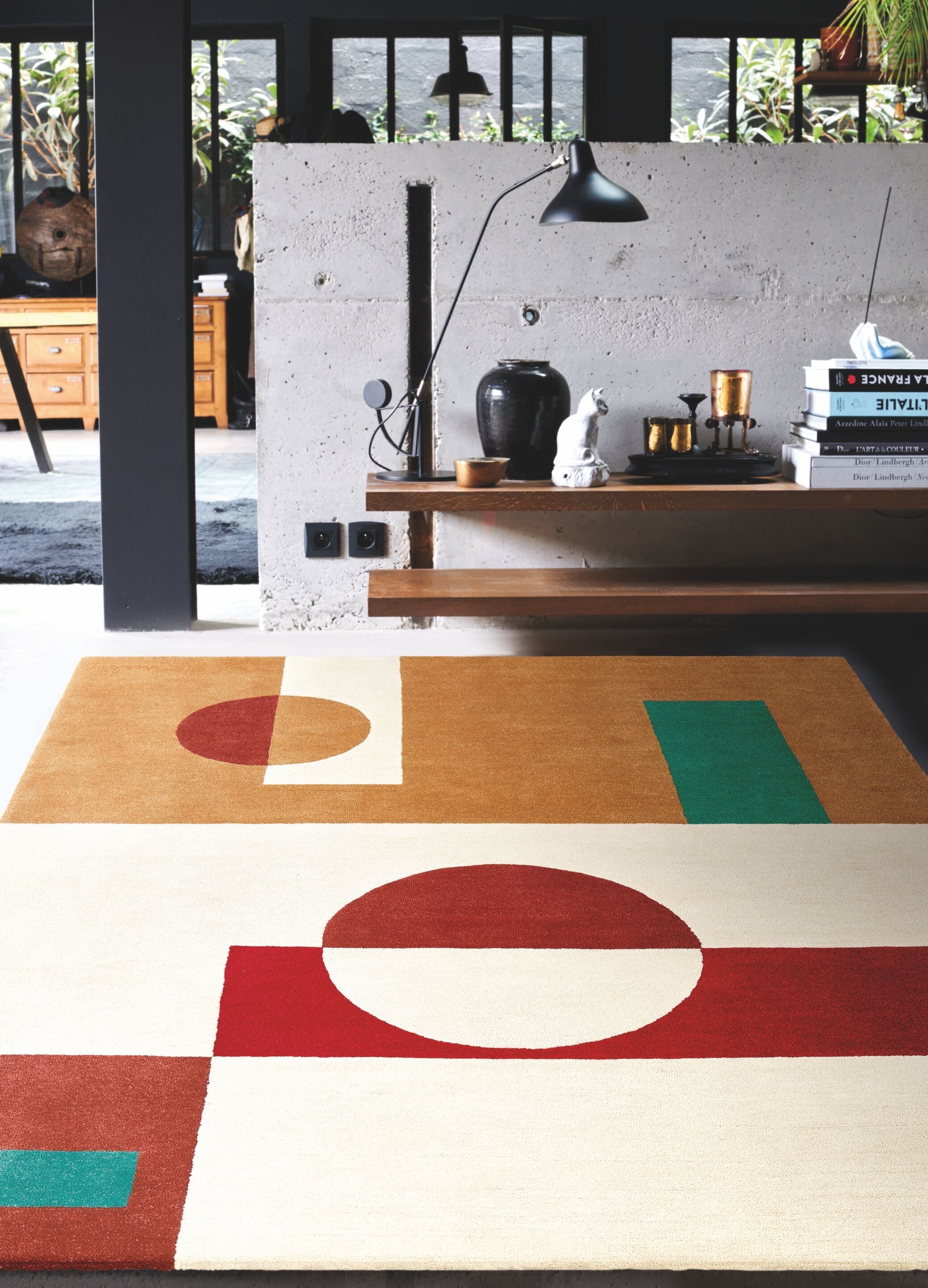 Шерстяной узор ручной работы ковер Toulemonde Bochart Ноэль Мариньо ARCH-00124279 - Вид №3