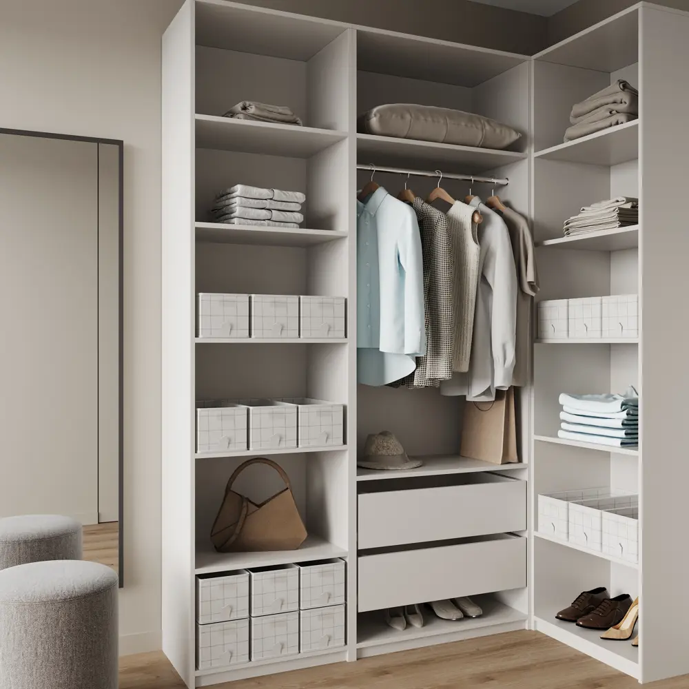 KONSENSA Органайзер для гардероба с HPV-пленкой 17,5×51,5×16 см 89397831 STLM-1564925 - Вид №4