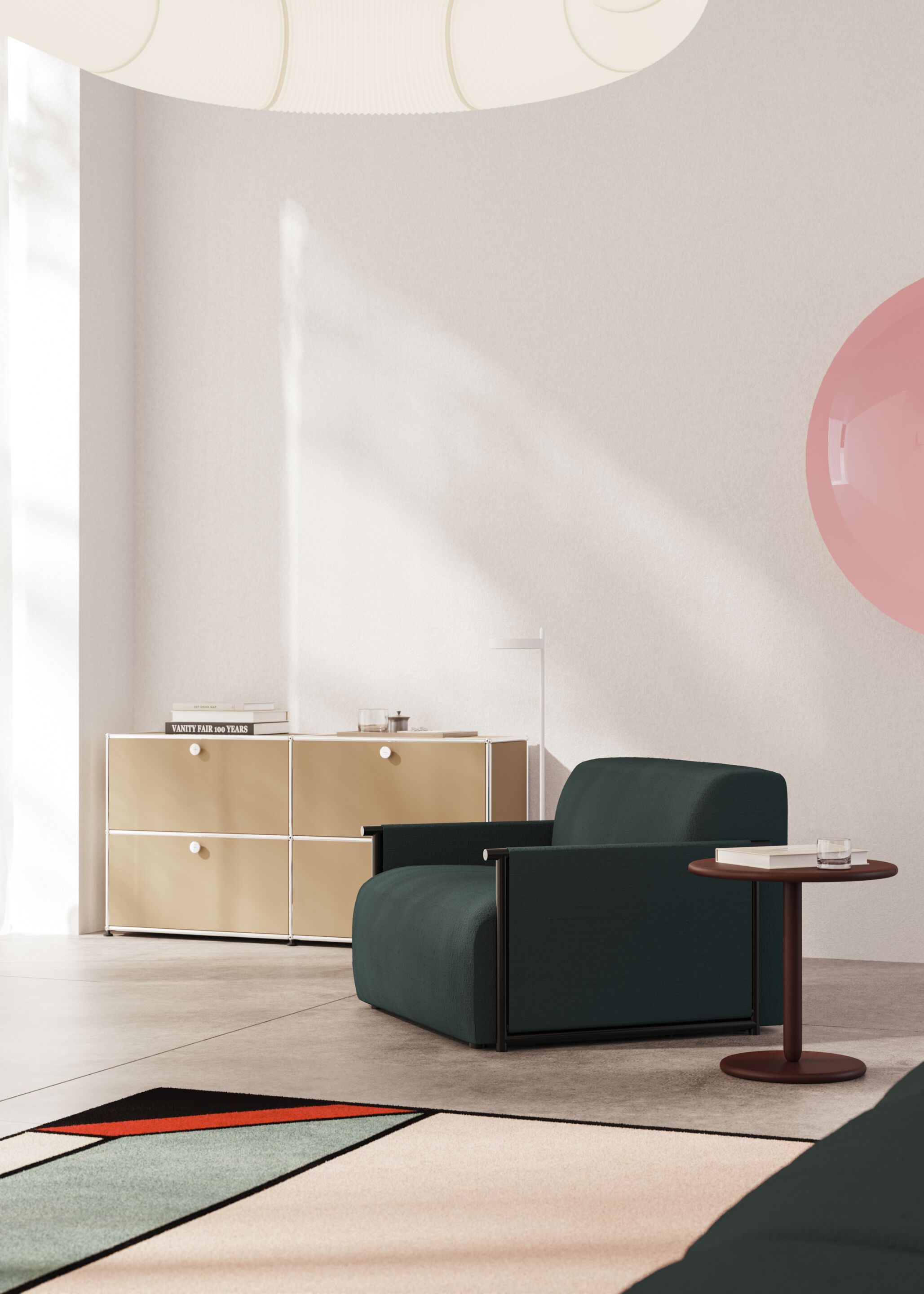 Тканевое кресло с подлокотниками Omelette Editions Savoye ARCH-00126752 - Вид №2