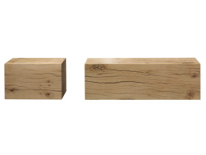 Дубовый стул / журнальный столик