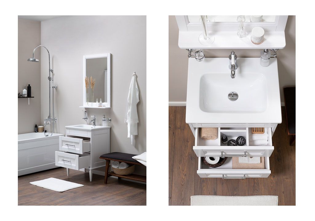 Зеркало Aquanet Бостон 60 ясень 00206545 - Вид №4