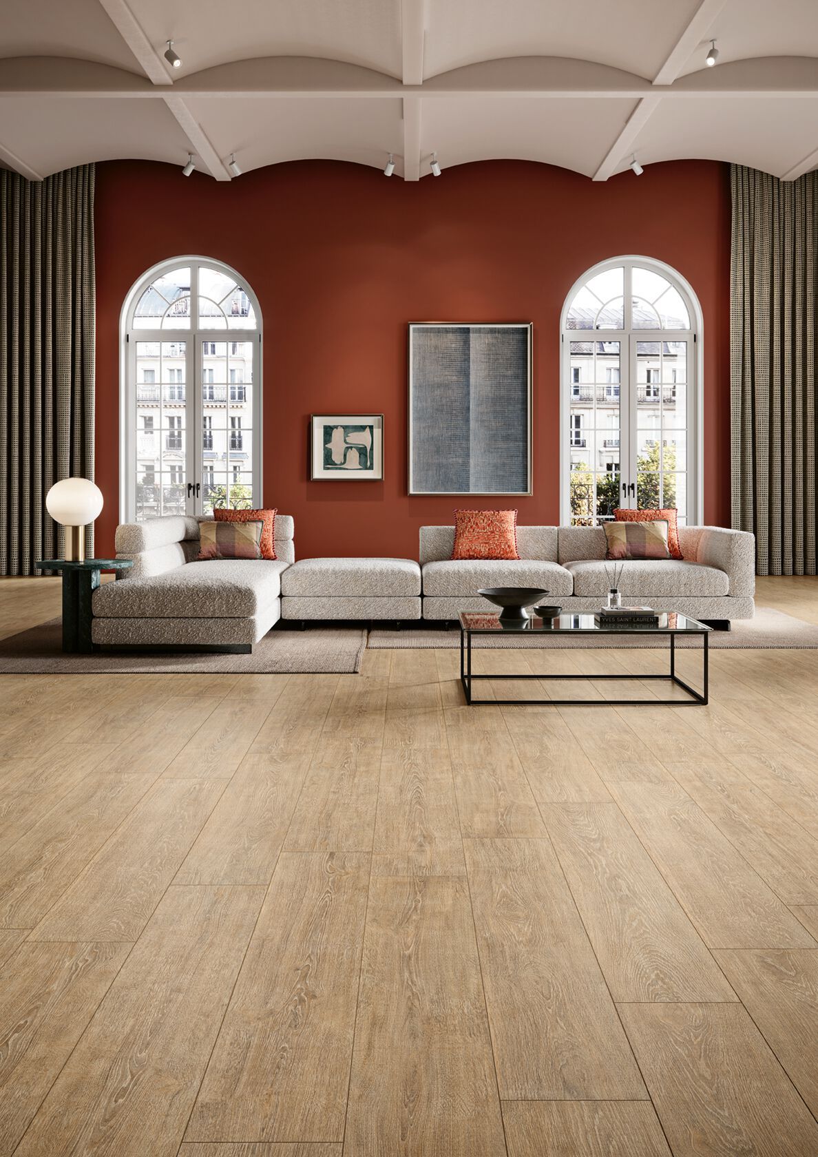 Пол из керамогранита под дерево Love Tiles Home ARCH-00135784 - Вид №2