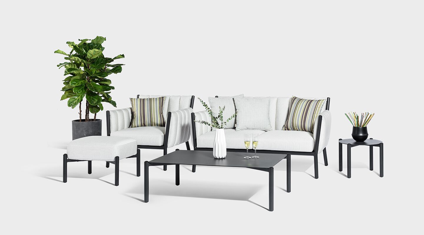 2-местный тканевый садовый диван VINEKO Morris ARCH-00040317