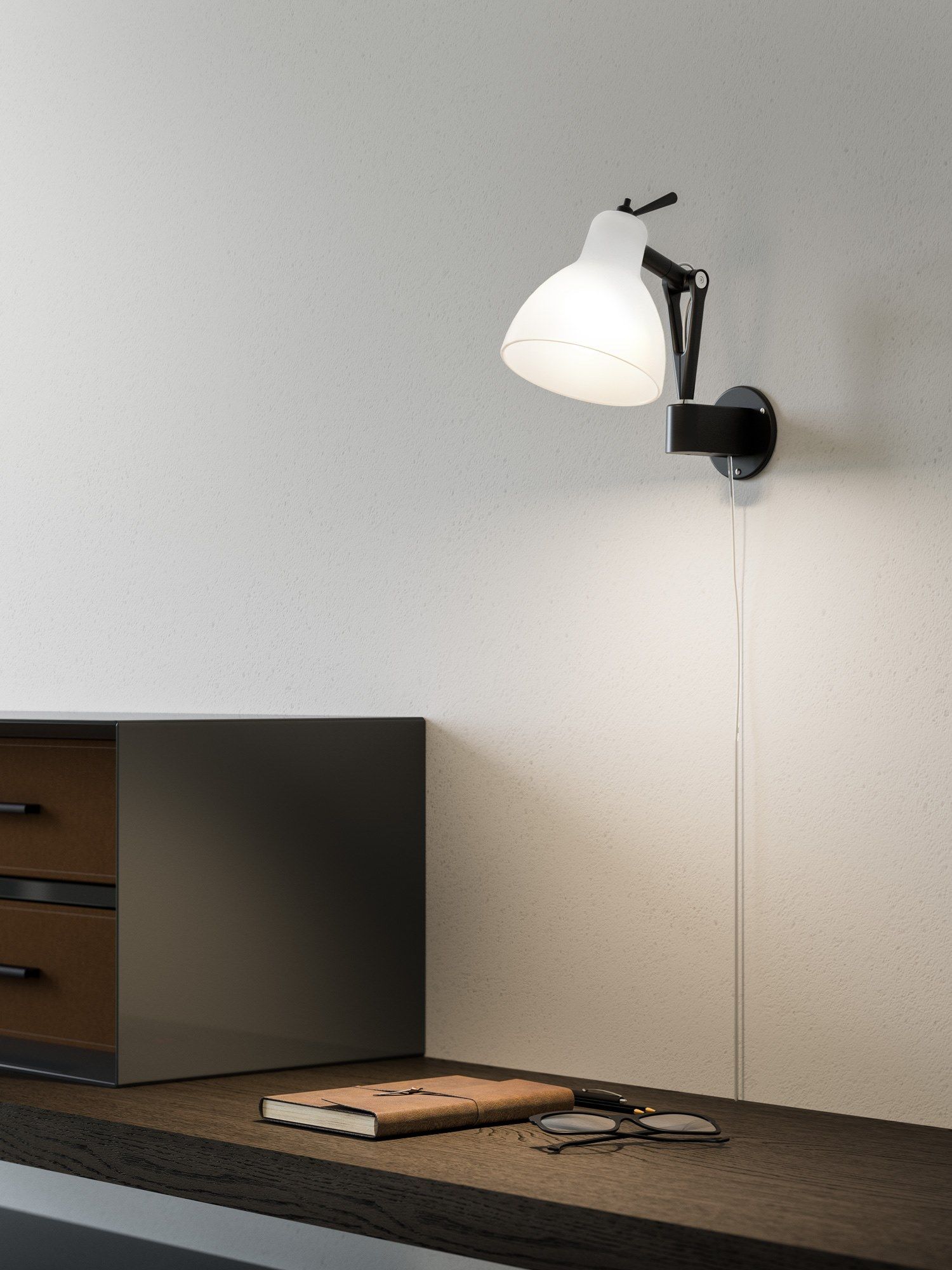 Регулируемая витражная настенная лампа Rotaliana Luxy ARCH-00141441 - Вид №1