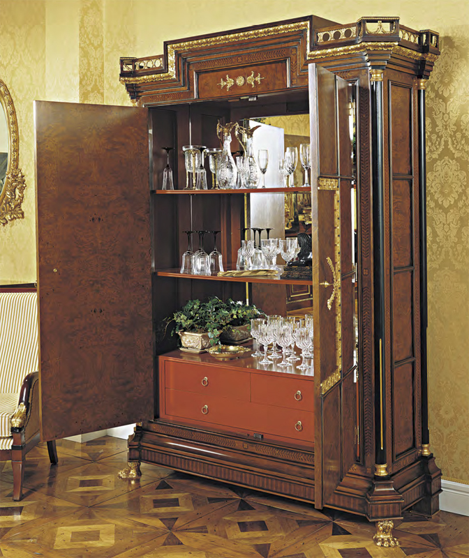 Барный шкаф  FRANCESCO MOLON V96.01 