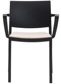 Andreu World Деревянный стул со встроенной подушкой Duos So2755 - Вид №3