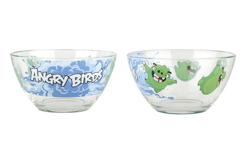 Пиала Angry Birds 1 КОРАЛЛ ANGRY BIRDS MOVIE 029599 Прозрачный;белый;голубой  - Вид №1