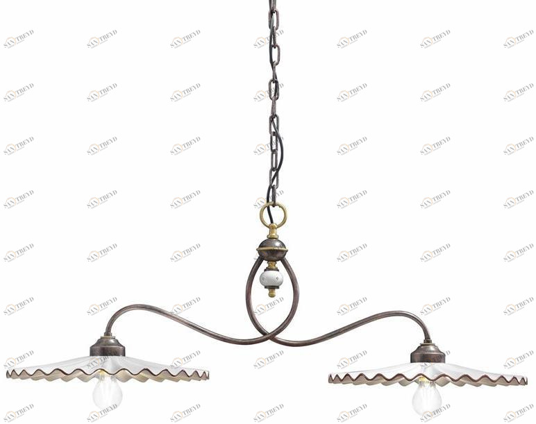 FERROLUCE Керамическая люстра прямого света L'aquila C165 - c199