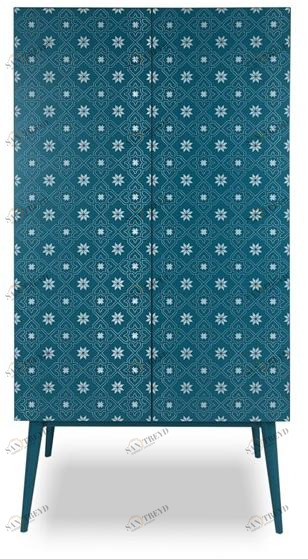 Barba design Буфет из лакированной древесины с распашными дверцами Tiles sun-id-1503514