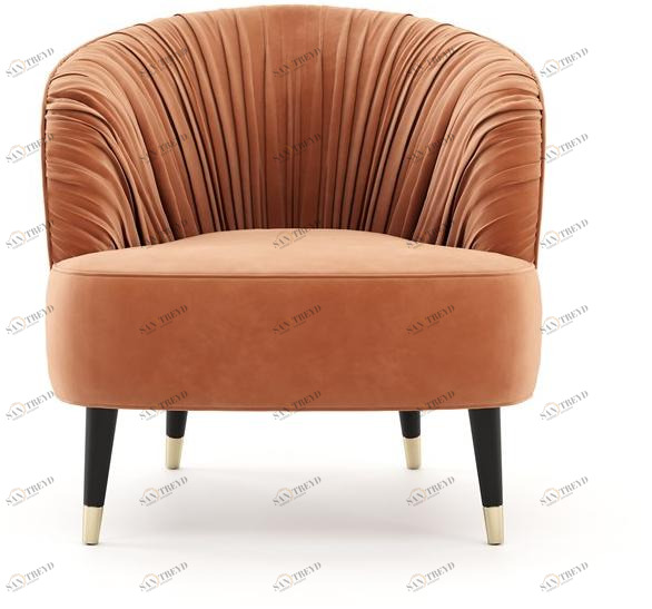 Domkapa Бархатное кресло с подлокотниками Camille sun-id-1352312