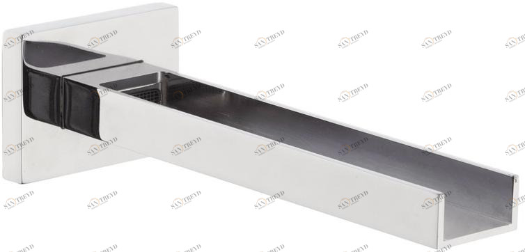 Remer Rubinetterie Излив с настенным аэратором Qubika cascata 91qc