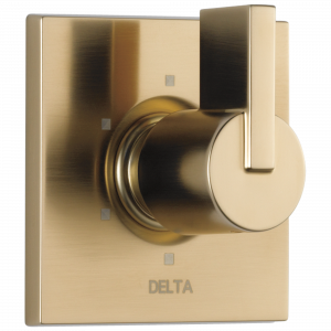 T11953-RB 3-портовая переключающая накладка с 6 позициями Delta Faucet Vero Венецианская бронза
