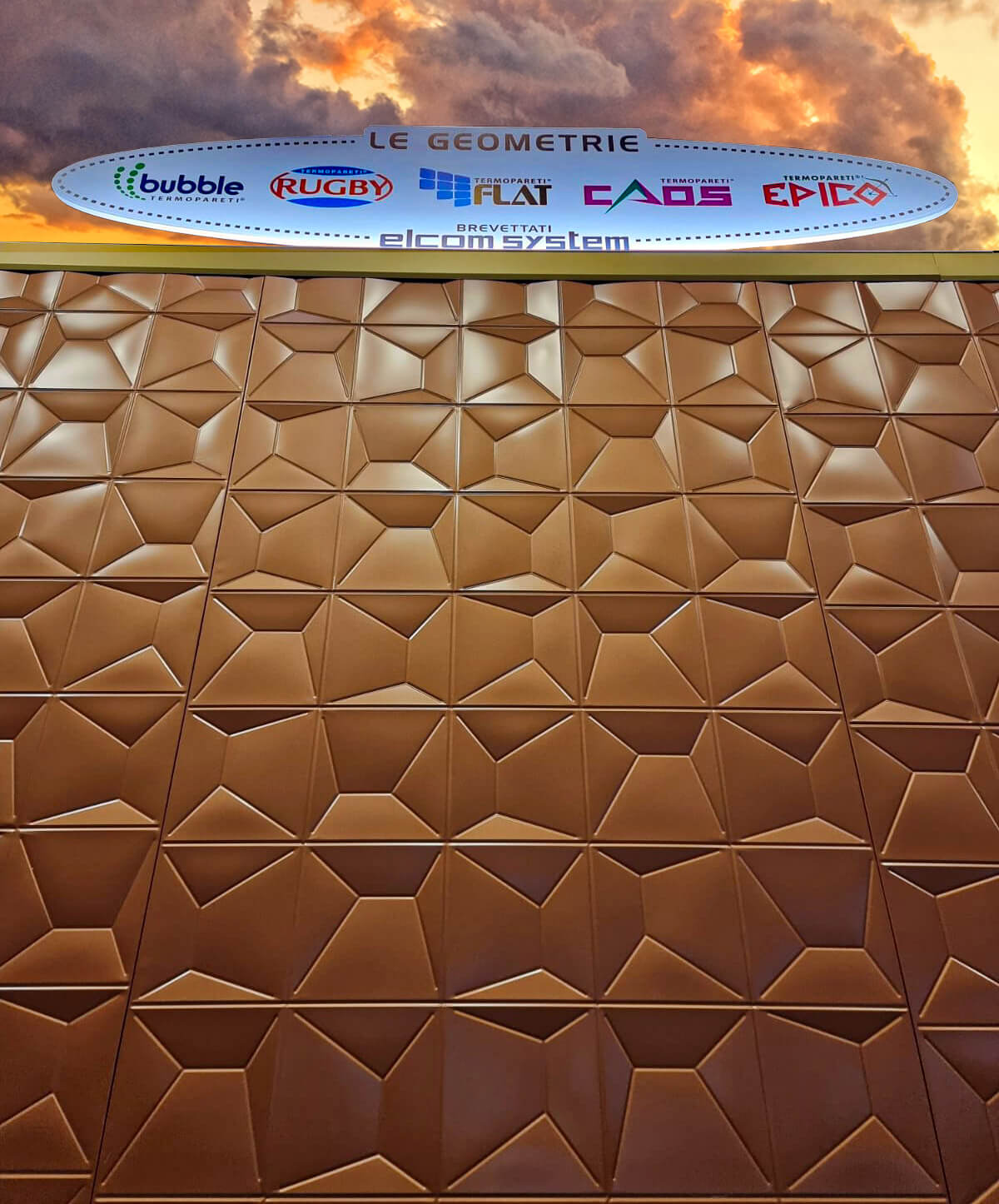 Изолированная металлическая панель для фасада ELCOM SYSTEM ТЕРМОПАРЕТЫ® ARCH-00147678 - Вид №63