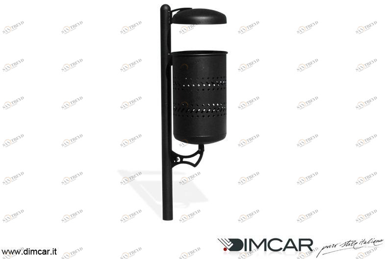 DIMCAR Подземный металлический контейнер с крышкой для использования вне помещений Elite 318-bis