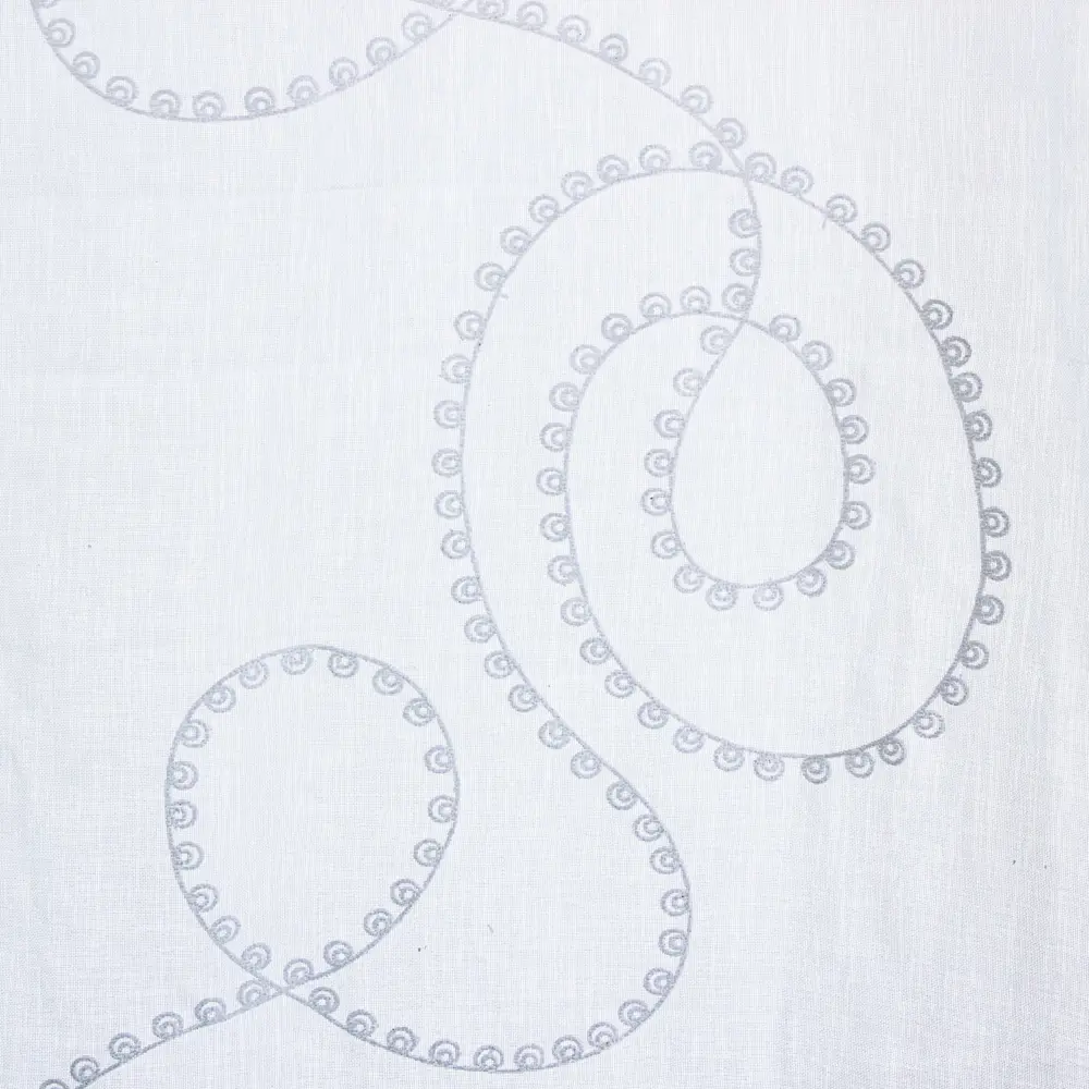 Тюль на ленте «Вербена» 250х260 см лён цвет белый ТОРГОВЫЙ ДОМ ТЕКСТИЛЬ STLM-2027576 - Вид №1