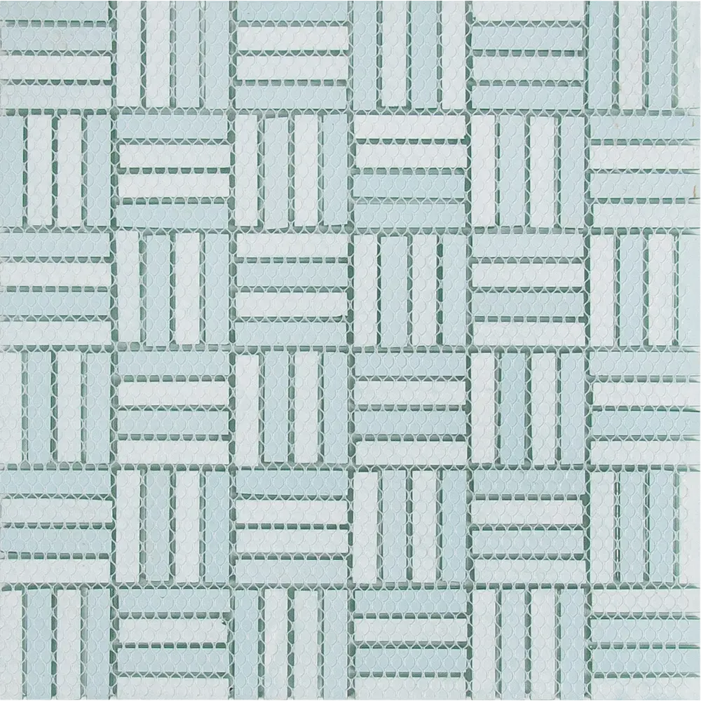 Мозаика стеклянная Artens Nesty 30x30 см цвет бирюзовый 82662011 STLM-2024965 - Вид №4