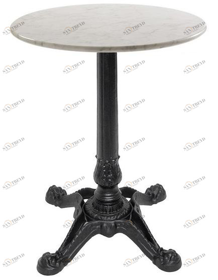 Vela Arredamenti Регулируемый по высоте чугунный стол с 4-звездочным основанием по контракту Babis Babis-4 