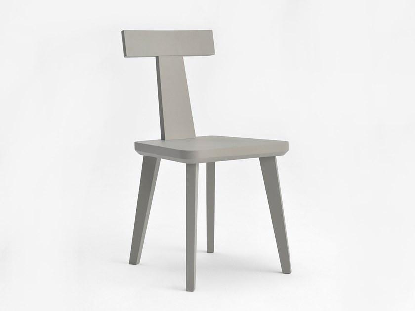 SIPA Стул из лакированного дерева T-coffee sun-id-1454178 - Вид №2