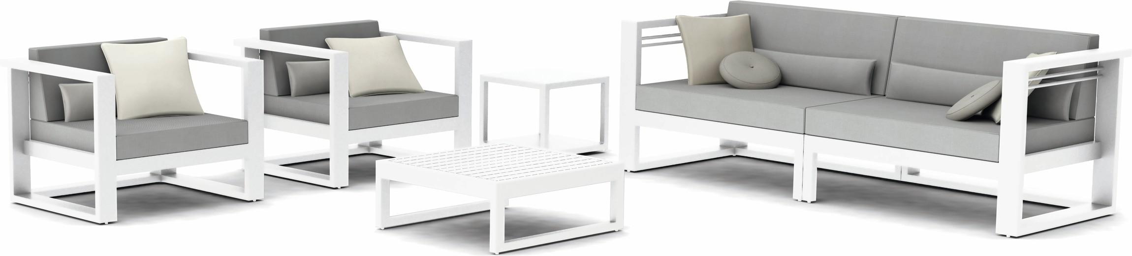 MNST204 Concept 3 белый текстиль белый Manutti Fuse