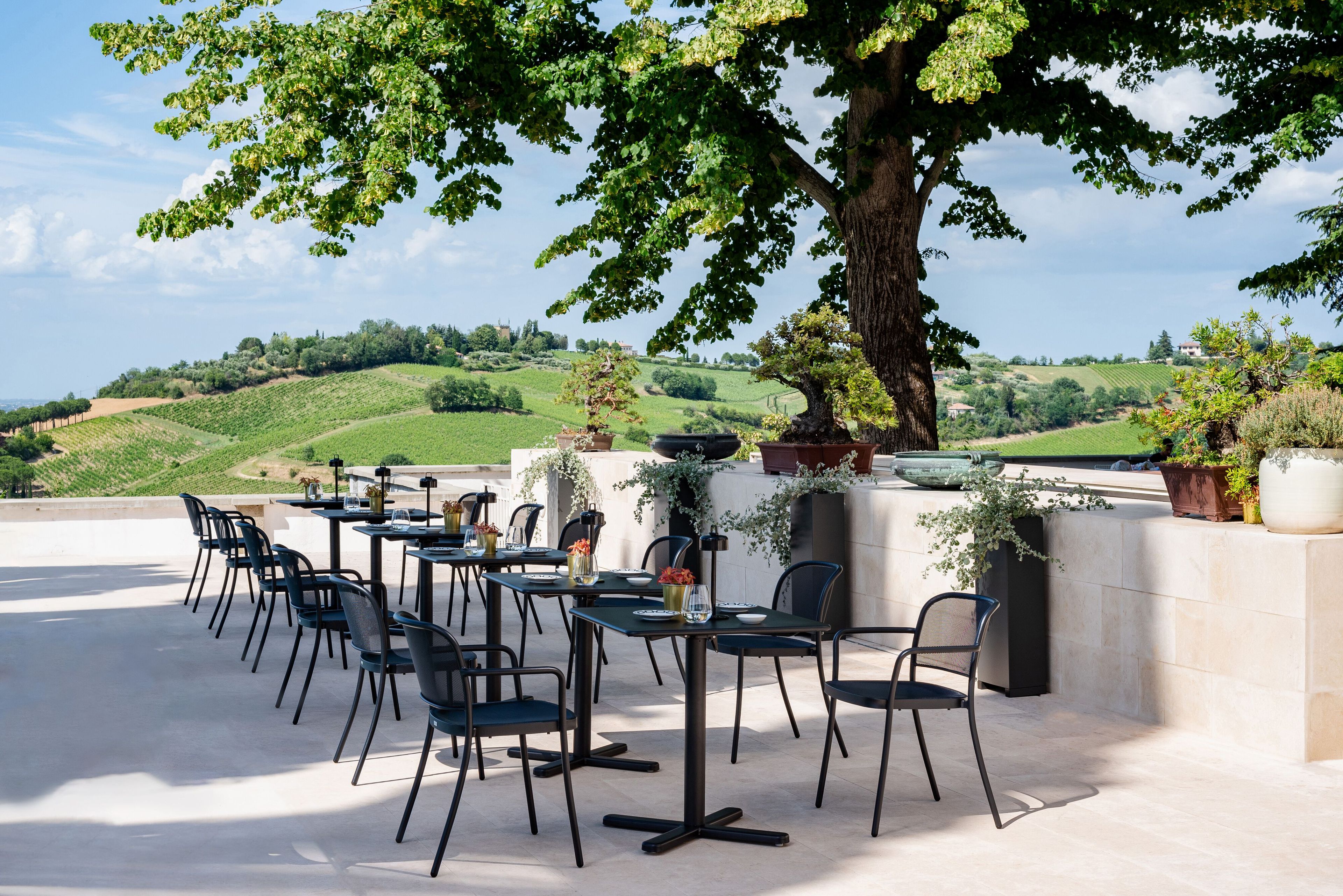 Стальной садовый стул emu кафе ARCH-00083137 - Вид №4