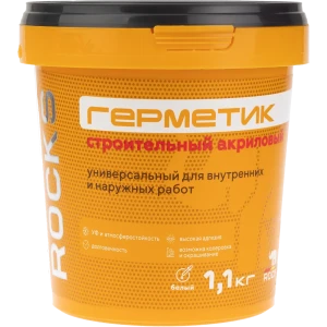 Герметик строительный акриловый Rocks 1.1 кг