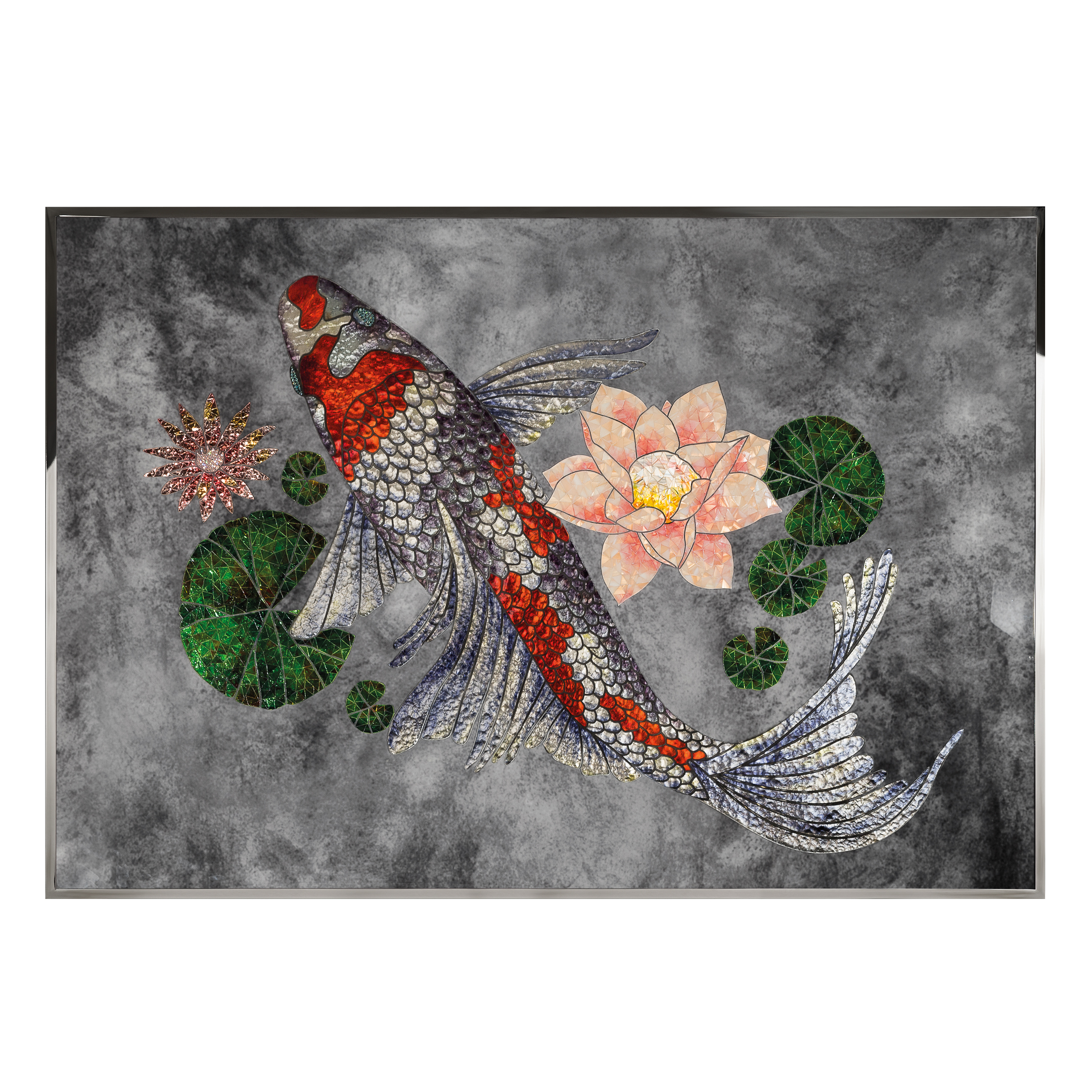 Koi Carp Смешанная техника Visionnaire  - Вид №1