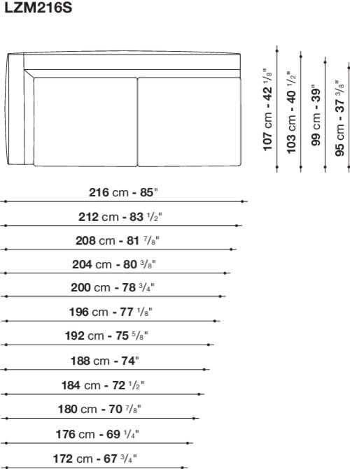 Угловой диван из ткани Maxalto Lucrezia Soft ARCH-00108784 - Вид №8