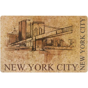 Салфетка New York пробка 44x28.5 см 83630709 STLM-2092603