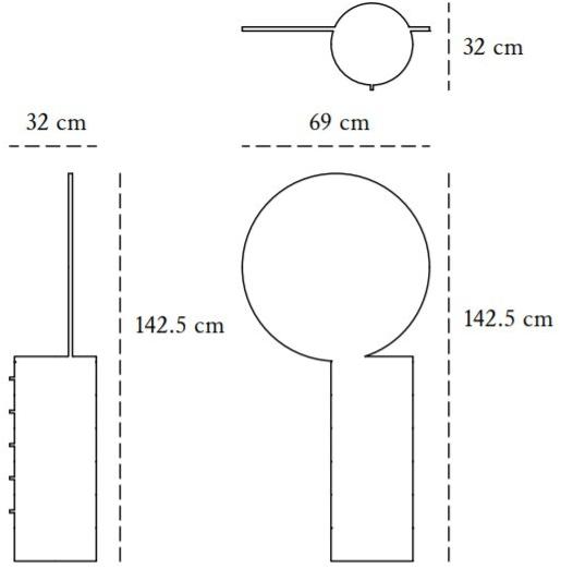 Scarlet Splendour Туалетный столик из металла Strings St06 - Вид №3